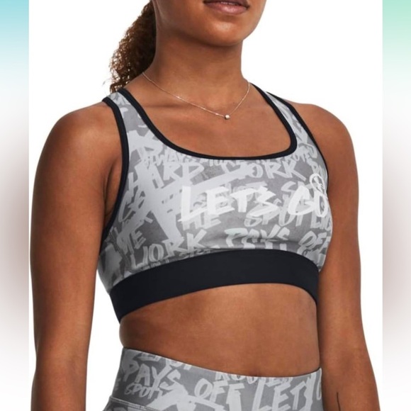 Under Armour HG Armour Mid Alter Ego Medium Support Compression Sports Bra M - Picture 1 of 5